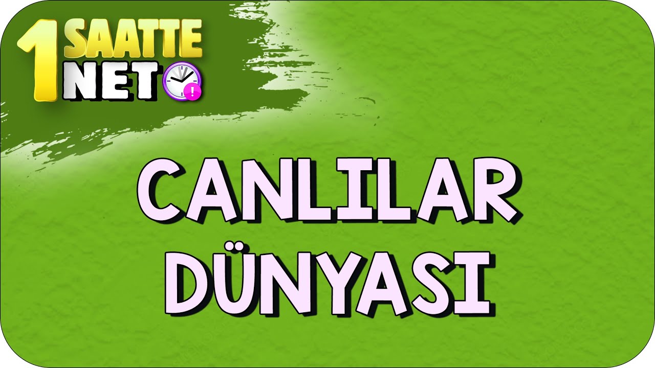 TYT Biyoloji Canlılar Dünyası Konu Anlatımı #kamp2023