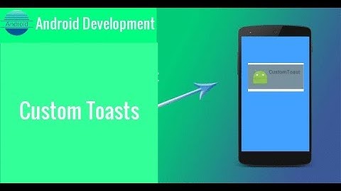 How to Make the Custom Toast In Android for Beginners YouTube