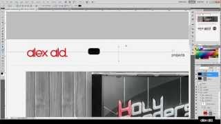 Time Lapse | Designing a Website #1 Wealth