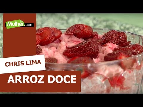 Arroz Doce de Morango - Chris Lima - 18/10/2018