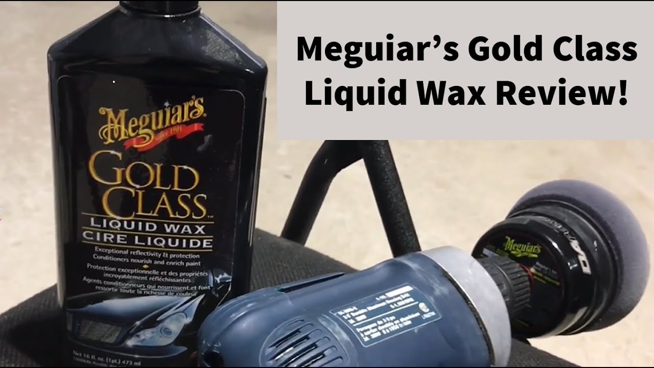 MEGUIARS Gold Class Wax Review! YouTube
