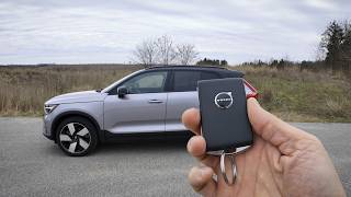 Keyfob Features and Tricks in the Volvo EX40