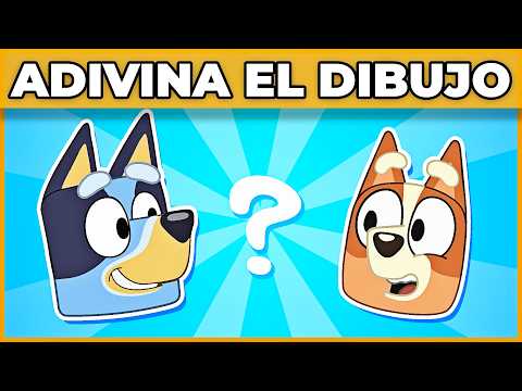 🐶🔵 BLUEY | 30 MEGA DESAFÍOS (TRIVIA ANIMADO)  ¡Solo el 2% aciertan todo! | 🐵 #monoquiz