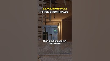 CS2 Train - B Site Back Bomb Moly #CS2 #counterstrike