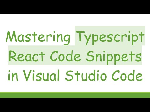 Mastering Typescript React