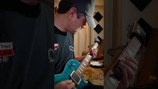 Groovy guitar riff in Drop C | #guitarriff #shorts