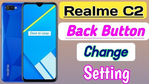 realme C2 me back button kaise change karen/How to change back button in Realme C2 mobile