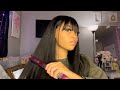 Curtain bang 13x4 undetectable lace body wave wig install | ft. LUVME HAIR