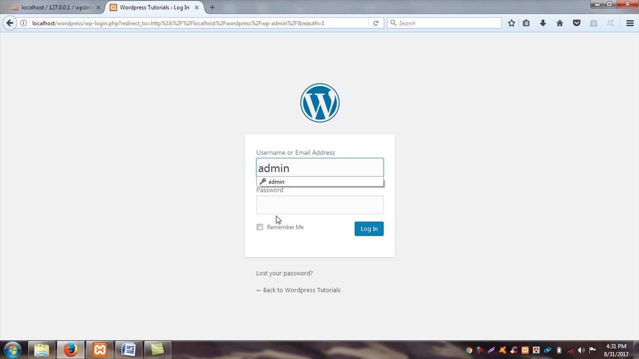install wordpress on localhost with ampps install wordpress on localhost with ampps