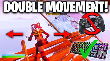 How to get DOUBLE MOVEMENT on KBM in Fortnite S6 (NOT BANNABLE!) - Keys2Xinput