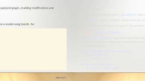 Getting Started with torch.fx