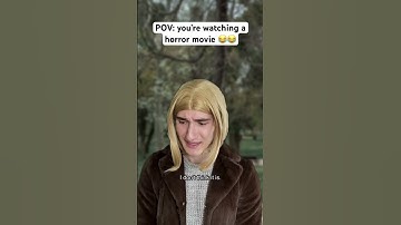 Thumbnail of Horror movie trailers be like #shorts #funny #comedy