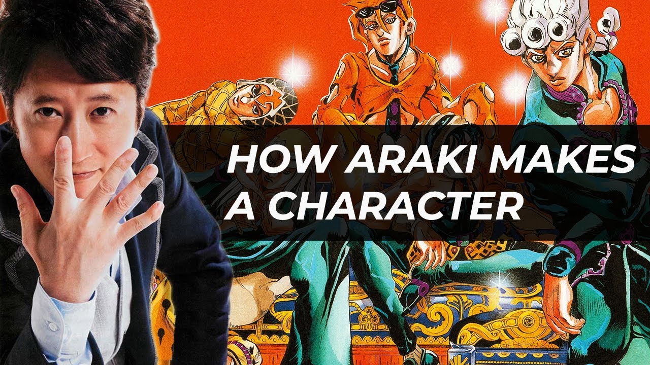 How Hirohiko Araki Makes A Character Youtube