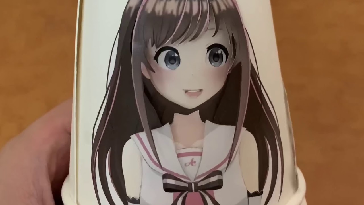 キズナアイ 紙コップ Kizuna Ai Papercup Youtube