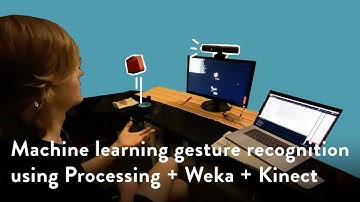 Gesture recognition using Processing + Weka + Kinect (Machine Learning)
