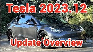 Is The 2023.12 Update Preparing For The Model 3 Refresh?