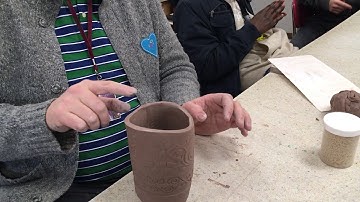 Dart fold ceramic mug