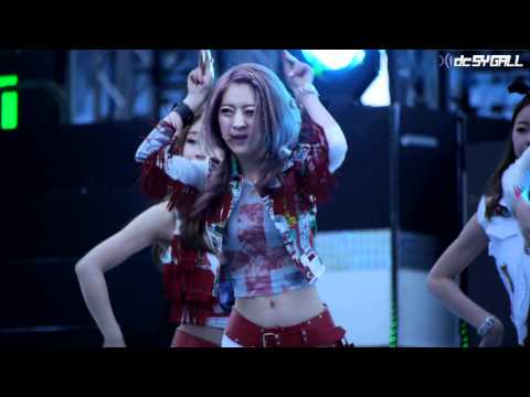 120608 전주 뮤직뱅크 - 달샤벳 (Dal Shabet) 아영 Mr. Bang Bang
