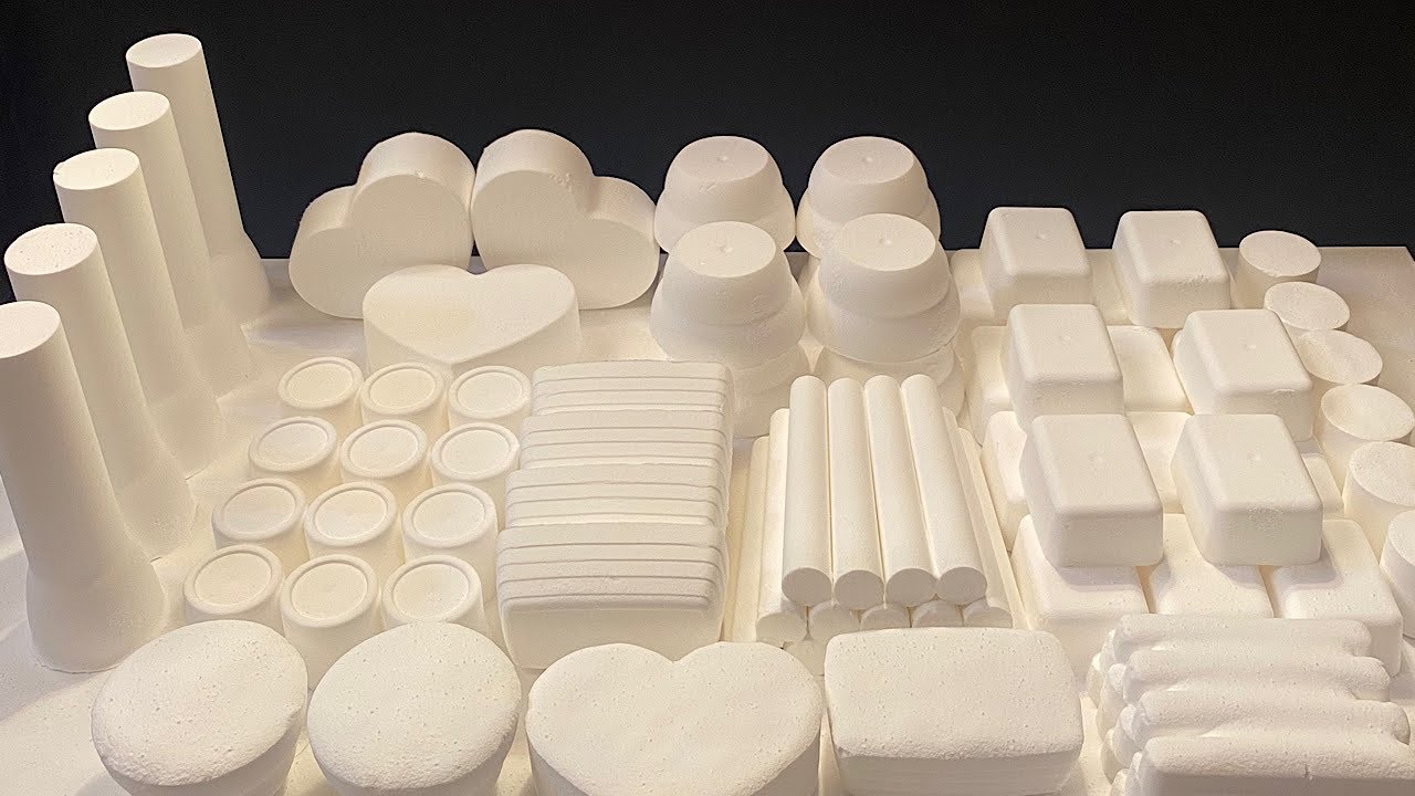 ASMR baking soda very crunchy