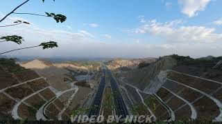 國道3號（福爾摩沙高速公路）中寮隧道-縮時攝影。