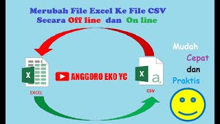 Cara Mengubah File Excel Menjadi File CSV