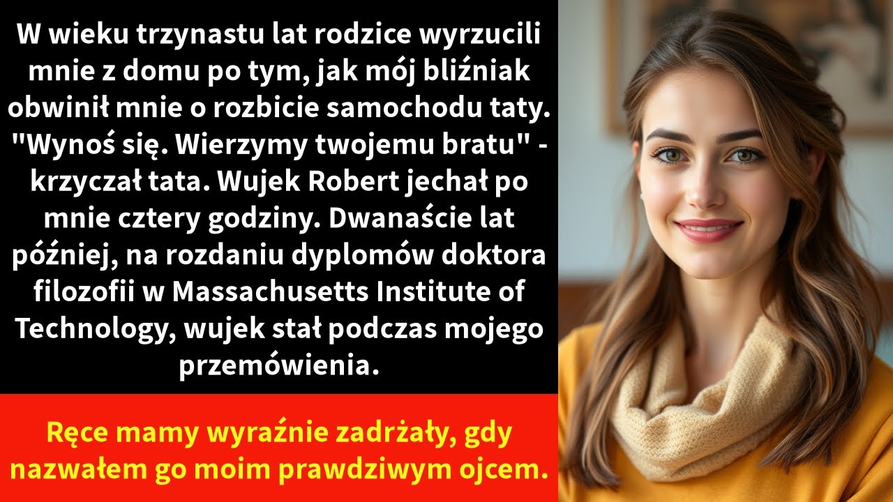 W wieku trzynastu lat rodzice wyrzucili mnie z domu po tym, jak mój bliźniak obwinił mnie o rozbicie