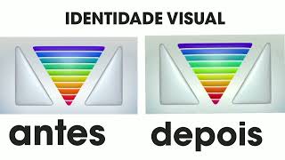 Comparação da vinheta da Rede Vanguarda (AGO/2020 x JAN/2023)
