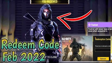 Cod Mobile Redeem Code February 2022 | Codm Redeem Code | Codm Codes | Garena Codm Redeem Code