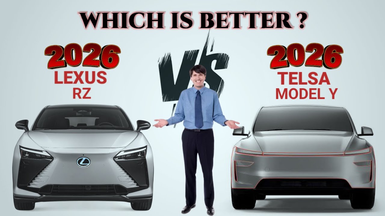 2026 Lexus RZ 350e vs 2026 Tesla Model Y RWD - Which is Better?