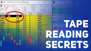 How to Use Tape Reading to Make Quick Profitable Trades (for Scalping)