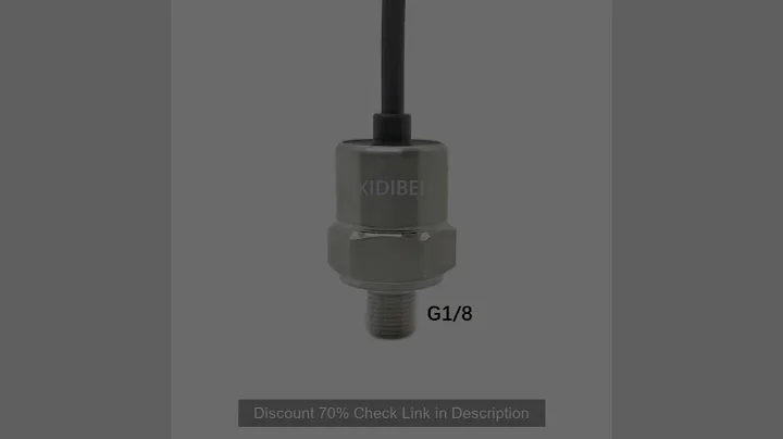 Water Oil Fuel Gas Air Pressure Sensor Transducer (PT1/4 G1/2 G1/8) 5-12V 0.5-4.5V 0-300Bar Gauge Op