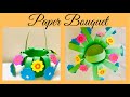 DIY Paper Bouquet💐 | Easy Women's Day craft❤️ | Women’s day gift ideas 🎁 #womensday