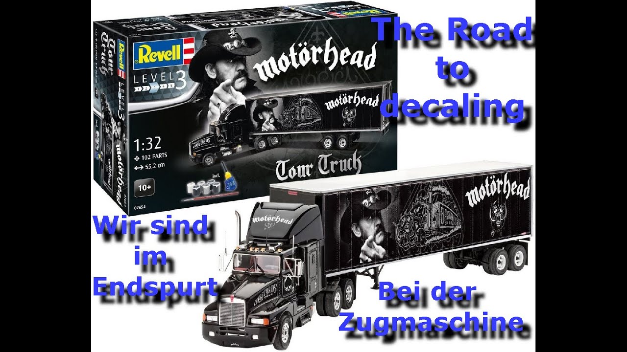 Revell's Rockin' Ride: Motörhead Tour Truck in 1:32 von Revell (Teil 3)  Finest Scalemodeling 