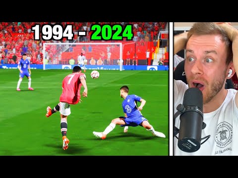 Long-range shots from FIFA 94 to FC 24! 😳 (too wild!)