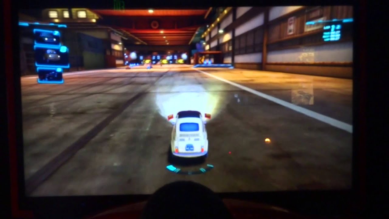 Cars Arcade Racing Game DisneyQuest Downtown Disney World YouTube