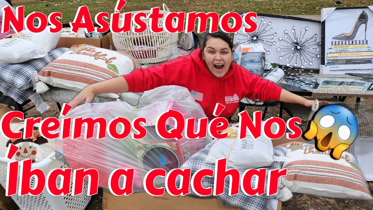 ♻️NOS ASÚSTAMOS😱CREÍMOS QUE NOS ÍBAN A CACHAR OTRA VEZ/Dumpster Diving/Lo Que Tiran en usa