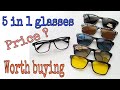 5 in 1 glasses | magnetic sunglasses clip on | Best glasses in 2020
