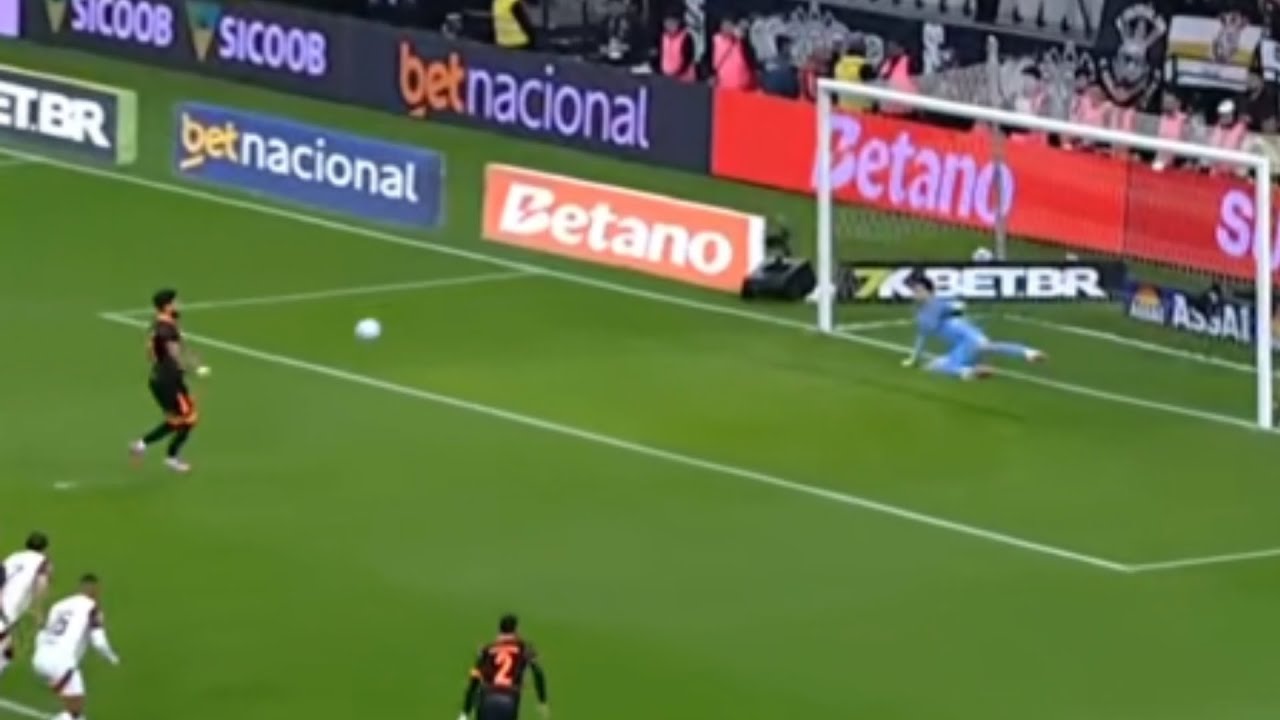 PENALTI PERDIDO DE YURI ALBERTO CONTRA O FLAMENGO