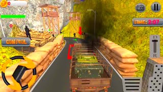 Terririst Attack Army Truck | Truck Driver Army Game 2021| Android Mobile Gameplay screenshot 4