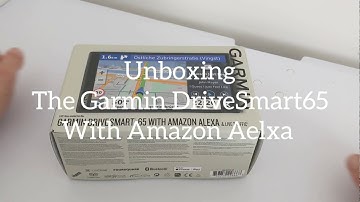First look at the Garmin DriveSmart 65 sat nav. #Garmin #Tech #Motoring