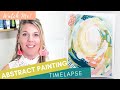 How To Paint Abstract Acrylic Art on Paper