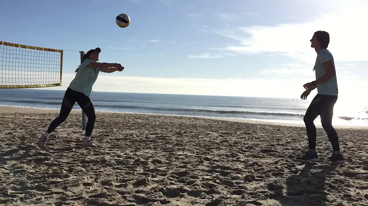 Beach Volleyball GB Team Vicky Palmer & Jess Grimson