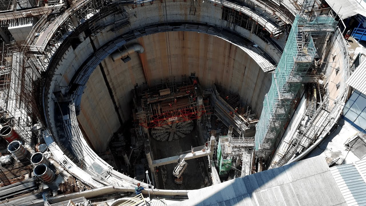 DRONE NA ESTAÇÃO ORFANATO - TATUZÃO CHEGOU, TETO DO POÇO SECUNDÁRIO QUASE PRONTO - 4K30FPS