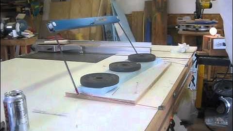 Making Composite Plane - Cutting Foam  #1