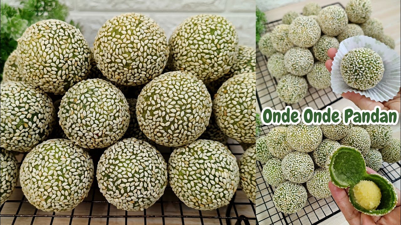 RESEP ONDE ONDE PANDAN ISI KACANG HIJAU ENAK LEMBUT KOKOH BISA UNTUK JUALAN