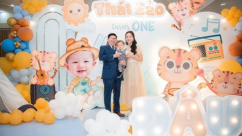 Tiệc Thôi Nôi Thái Bảo Tại Nhà Hàng Bright Star. ( cháu ngoại Tiến Đạt 168 )