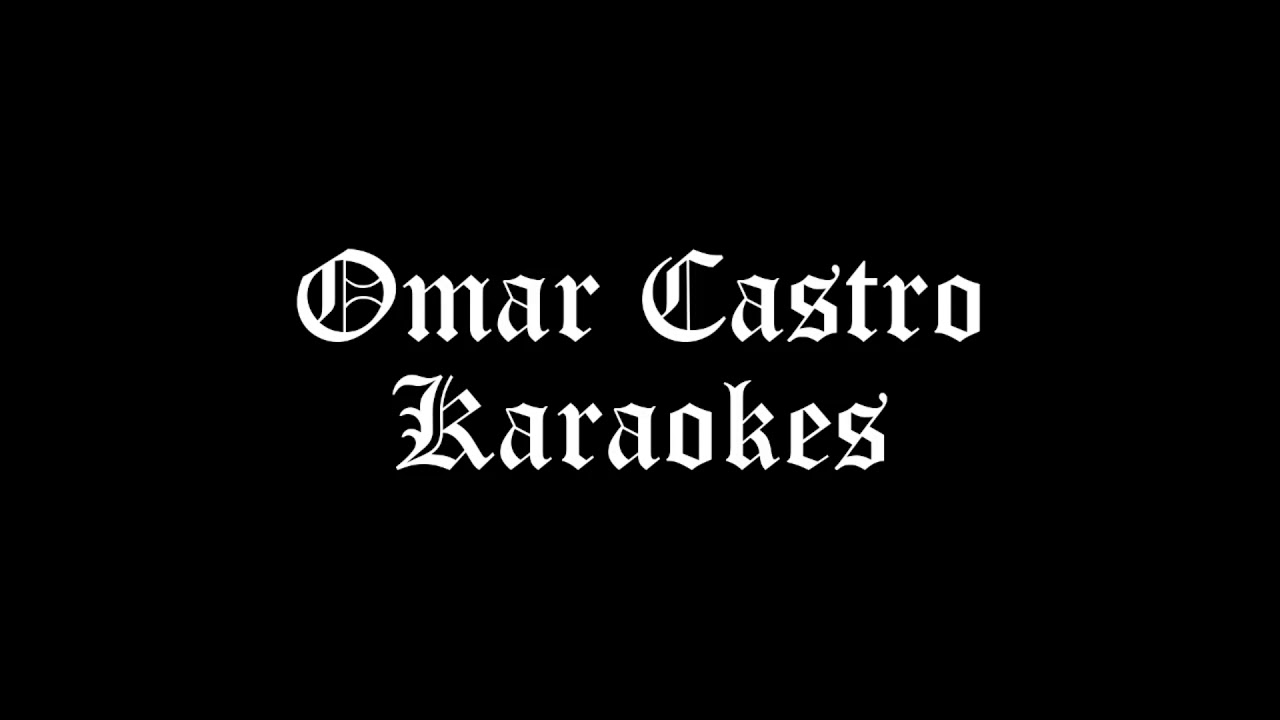 Tu Mi Primer Amor Karaoke C Coros YouTube