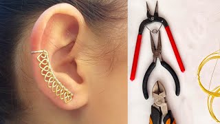 ear cuffs [wire wrapped earrings]
