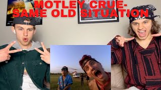 Twins React To Motley Crue- Same Old Situation!!