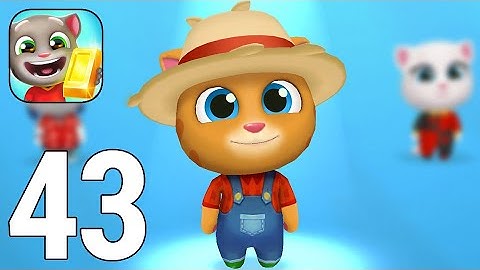 Talking Tom Gold Run Gameplay Walkthrough Part 43 - Farmer Ginger [iOS/Android Games]